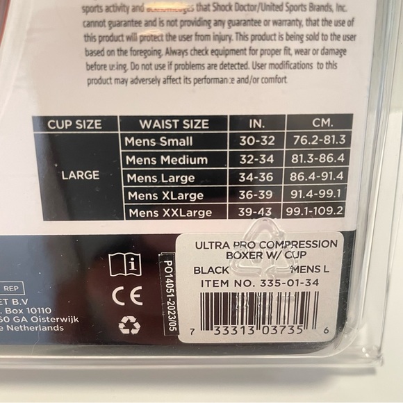 NWT Shock Doctor Core BioFlex CUP ONLY Sport Protection Jock Sports New - Picture 3 of 6